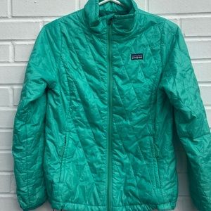Patagonia puffer coat for girls